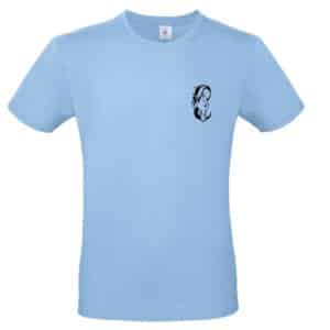 T-SHIRT (enfant) - Les écuries rose - Bleu ciel - BC03TK