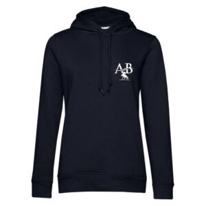 SWEAT A CAPUCHE (femme) – AB.EQUITATION - Navy - BCW34B