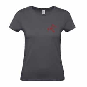 T-SHIRT (femme) - ACEG - Gris Anthracite - BC04T