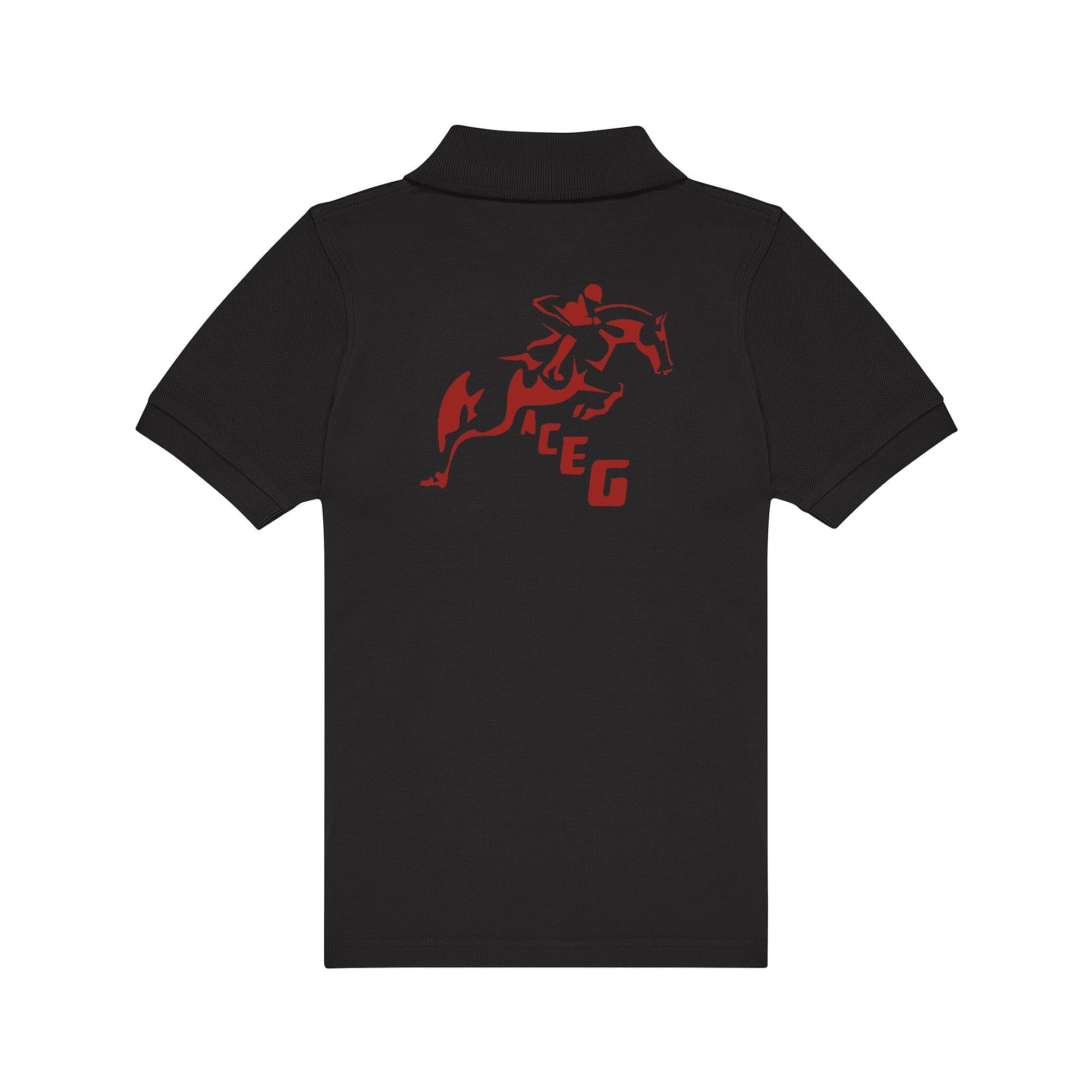 POLO (enfant) - ACEG - Noir - BCK424 – Image 3