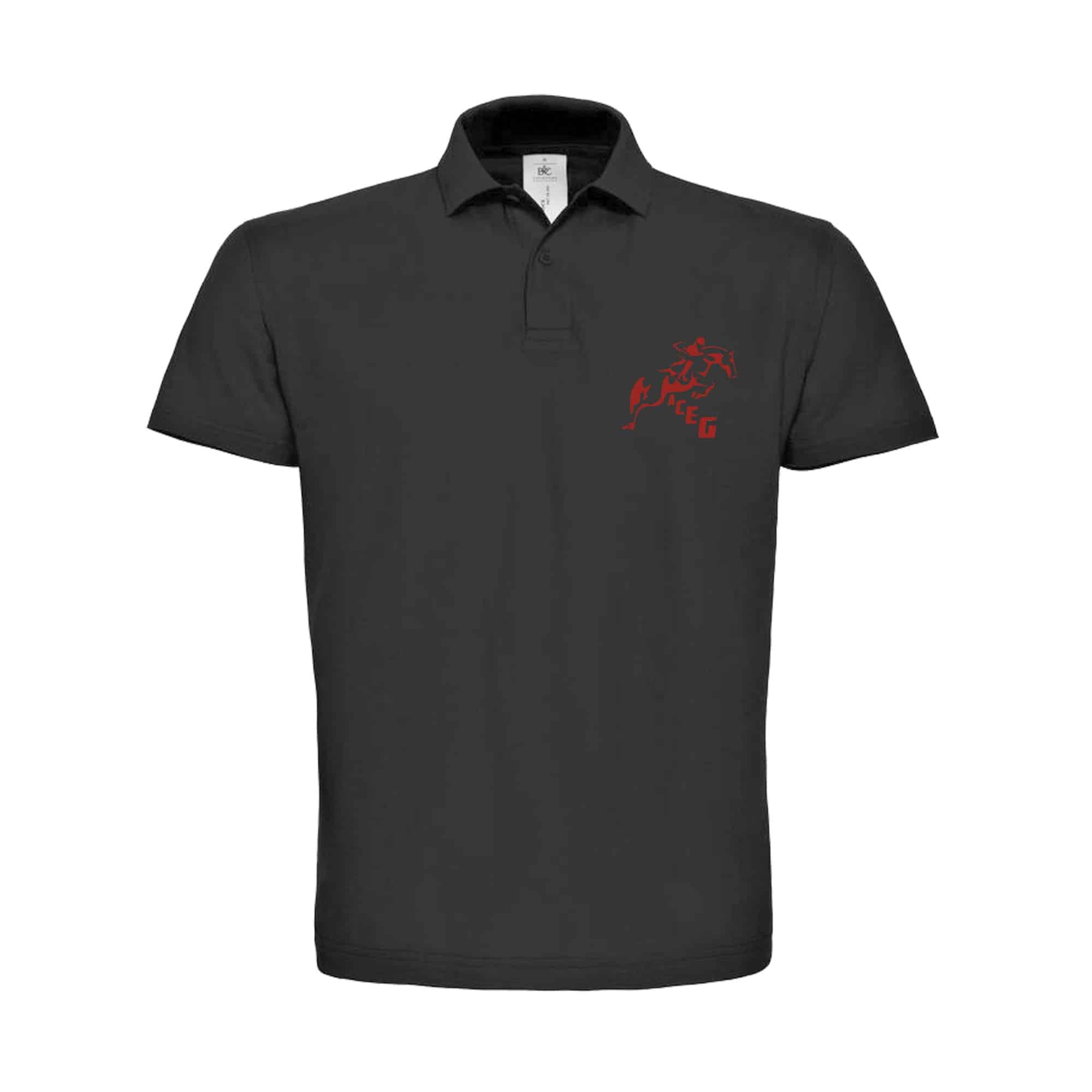 POLO (homme) - ACEG - Gris Anthracite - BCID1