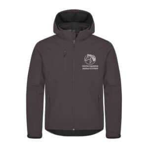 SOFTSHELL "Classic" (homme) - CENTRE EQUESTRE ADELINE GUFFROY - Gris anthracite - 0200912