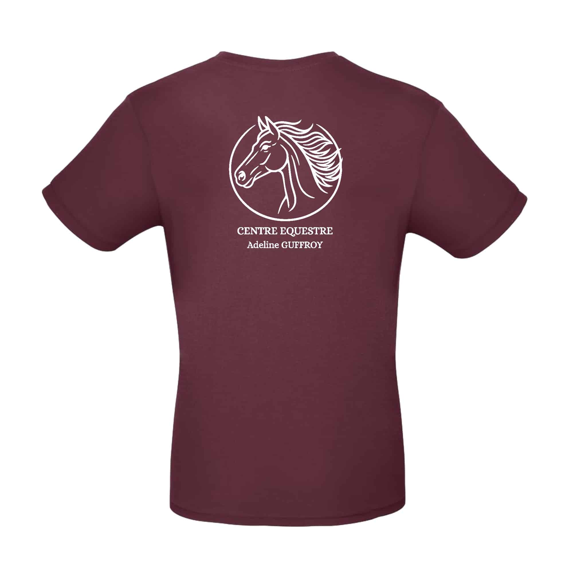 T-SHIRT (enfant) - CENTRE EQUESTRE ADELINE GUFFROY - BC03TK – Image 4