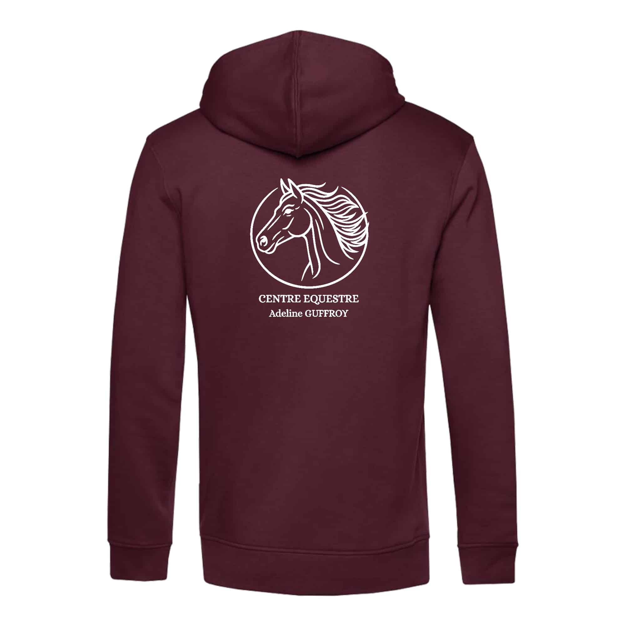 SWEAT A CAPUCHE (enfant) - CENTRE EQUESTRE ADELINE GUFFROY - K477 – Image 2