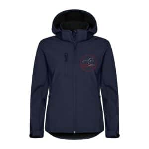 SOFTSHELL "Classic" (femme) - Les amis d'équivallée - Navy - 0200917