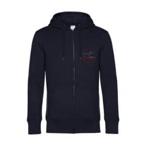 SWEAT ZIPPÉ (enfant) - Les amis d'équivallée - Navy - K455
