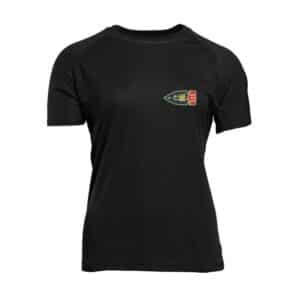 T-Shirt respirant (femme) - ASCAPER 24 - Noir - PK141