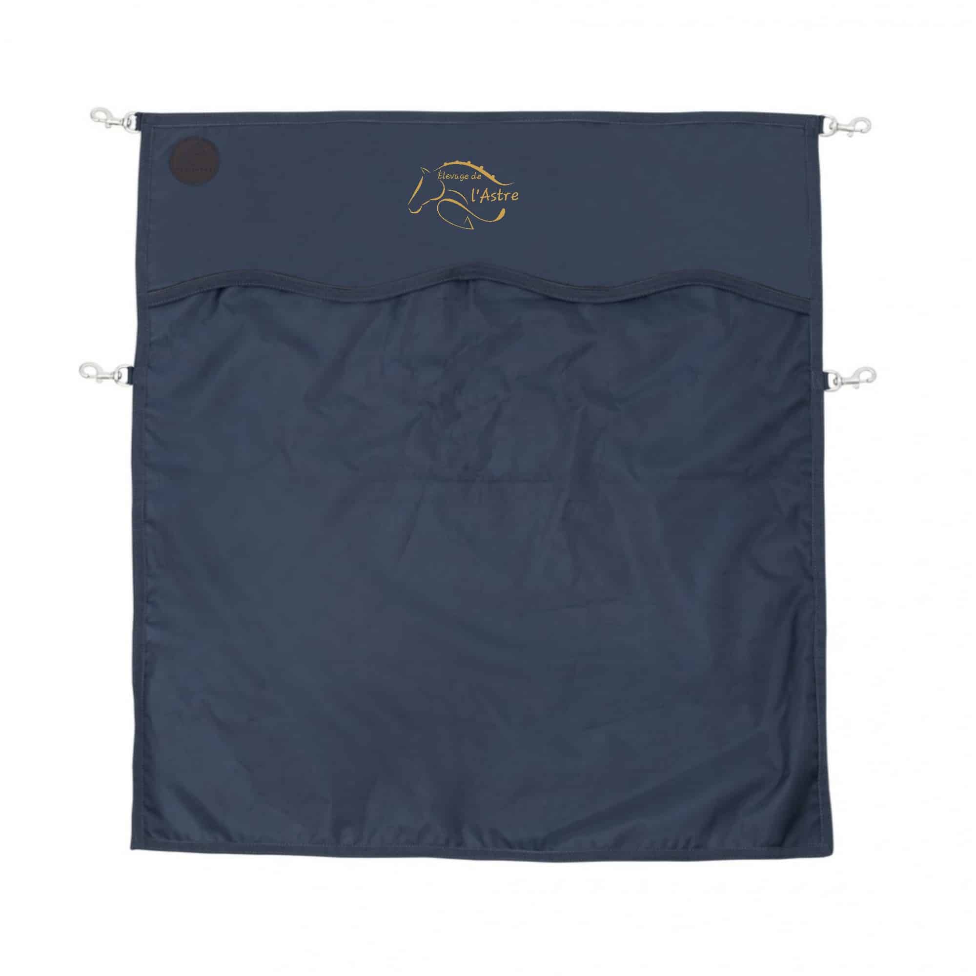 Rideau ou porte de box EQUITHÈME Premium - Élevage de l'Astre - Navy - RP001 – Image 2