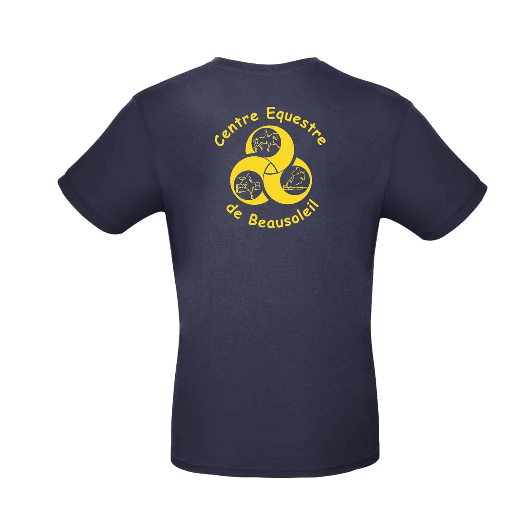 T-SHIRT (enfant) - CE Beausoleil - Navy - BC03TK – Image 3