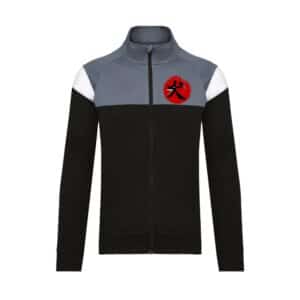 Veste de survêtement zippée (unisexe) - Ring Club Bessieran - Noir - PA390