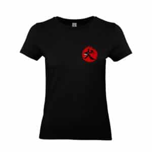 T-SHIRT (femme) - Ring Club Bessieran - Noir - BC04T