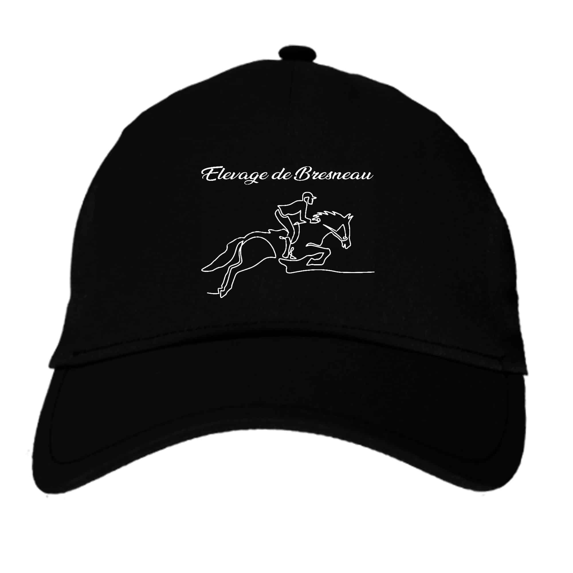 CASQUETTE - Elevage de Bresneau - Noir - BF015