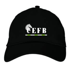 CASQUETTE - Centre equestre de la ferme des briques - Noir - BF015