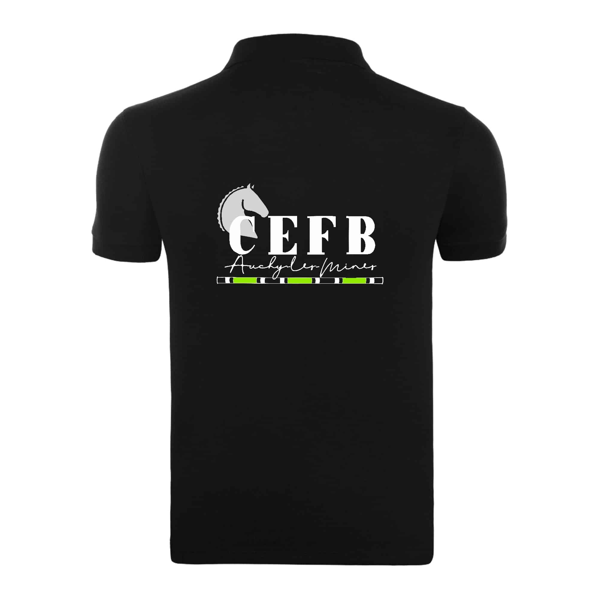 POLO (enfant) - Centre equestre de la ferme des briques - Noir - BCK424 – Image 3