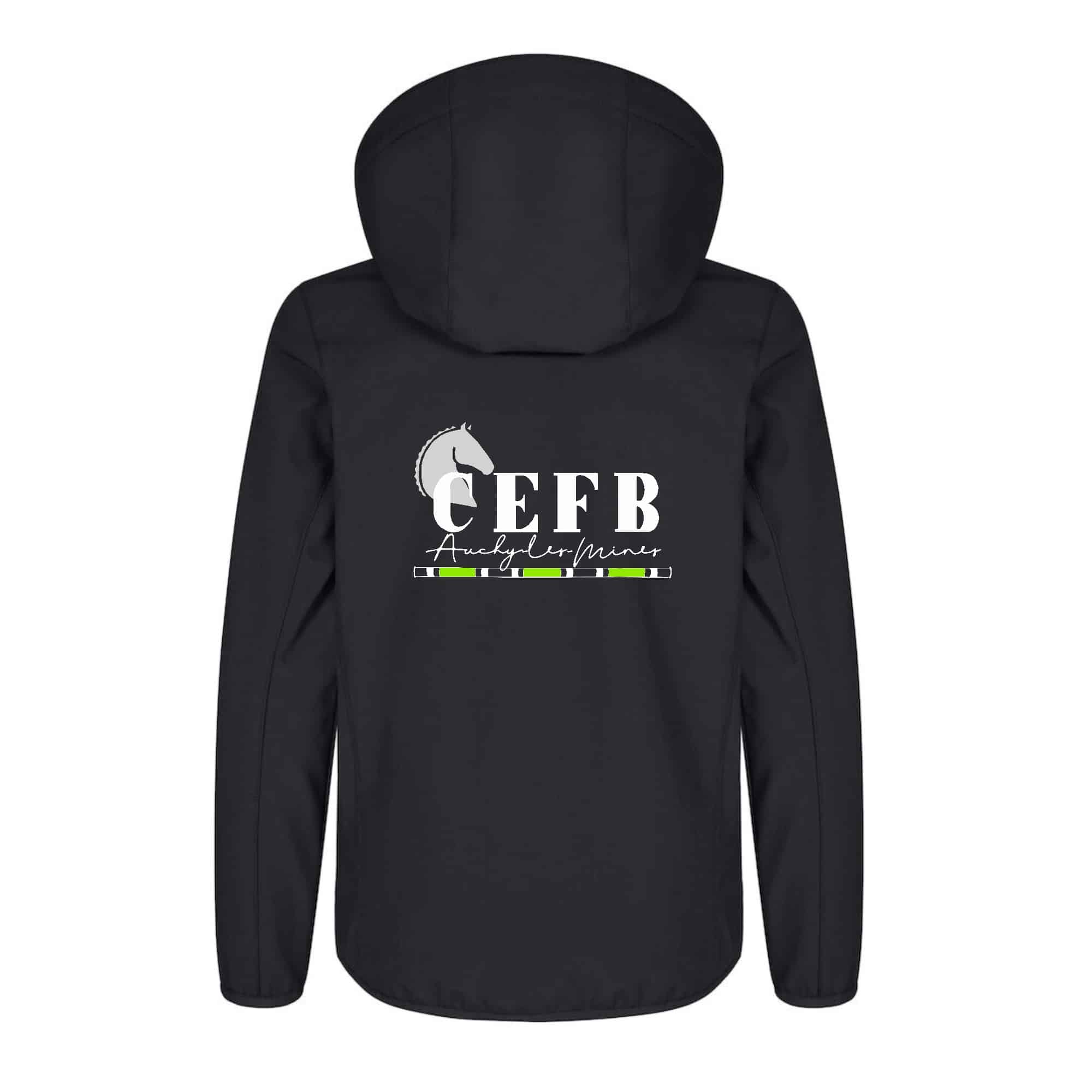 SOFTSHELL ''Classic'' (enfant) - Centre equestre de la ferme des briques - Noir - 0200909 – Image 3