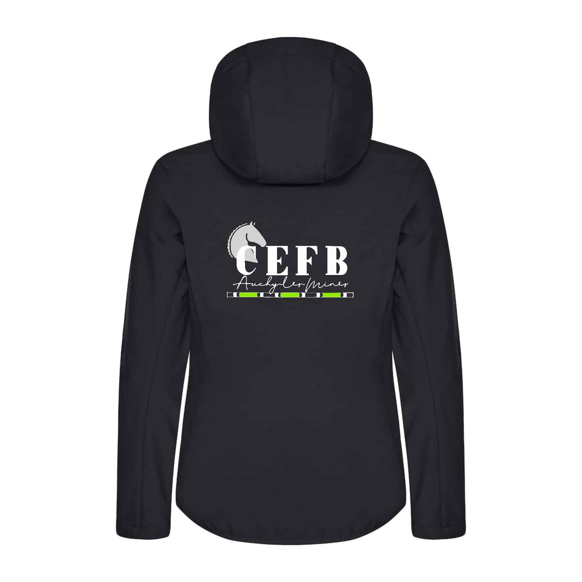 SOFTSHELL "Classic" (femme) - Centre equestre de la ferme des briques - Noir - 0200917 – Image 3