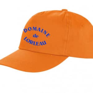Casquette (économique) - Domaine de Lorleau - Orange - RC080
