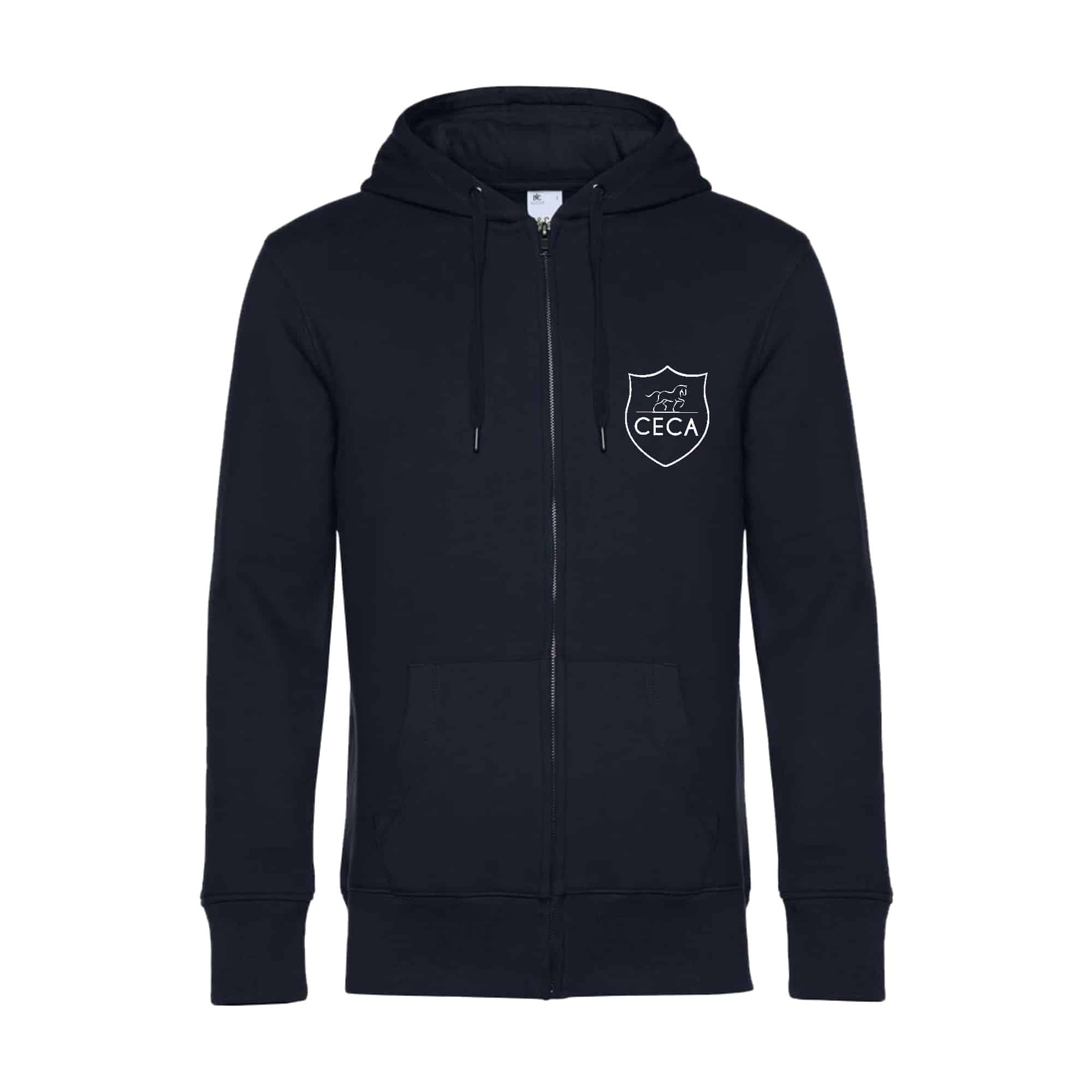 SWEAT ZIPPÉ (enfant) - CECA - Navy - K455