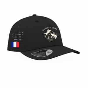 Casquette ventilée - Ecurie de Saint Cézaire - BEGARD - Noir - AT182