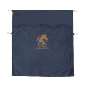 Rideau ou porte de box EQUITHÈME Premium - Centre Equestre du Château - Navy - RP001