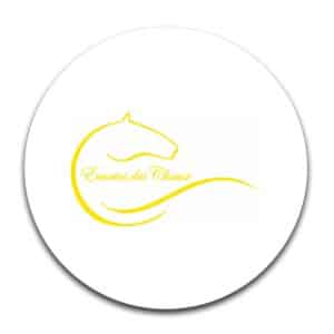 STICKER ROND - Les écuries des chaux - STI001