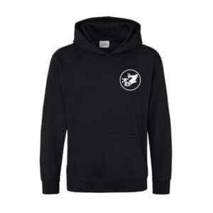 SWEAT A CAPUCHE (enfant) - Chenil du 501 RCC - Noir - K477