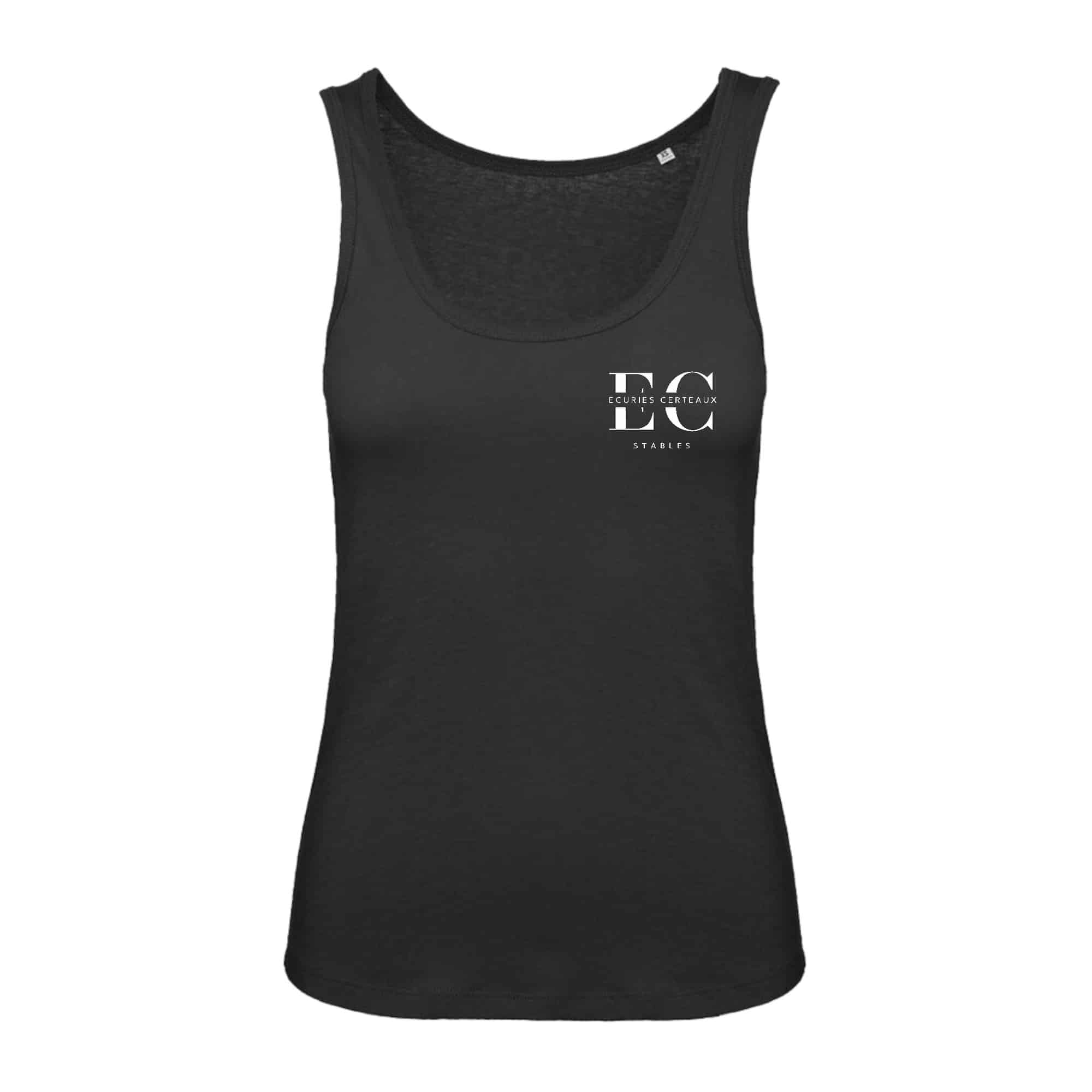 DEBARDEUR (femme) - Écuries Certeaux - Noir - BC073