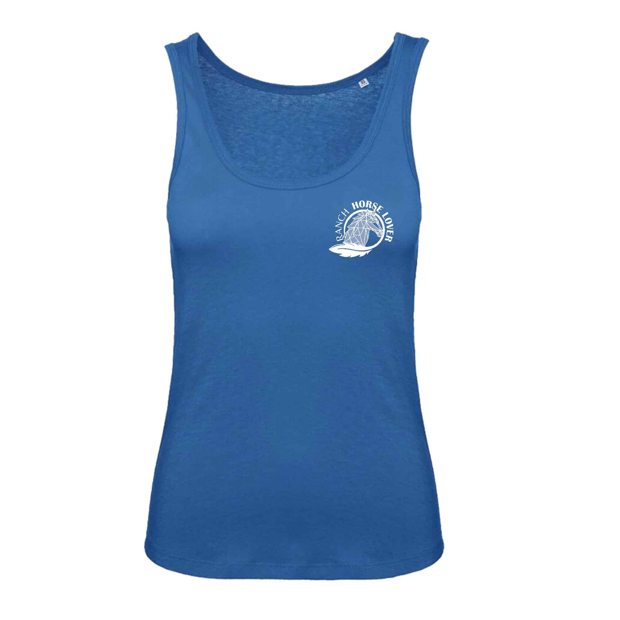 DEBARDEUR (femme) - Ranch Horse Lover – Bleu roi - BC073