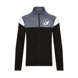 Veste de survêtement zippée (enfant) - Chenil du 501 RCC - Noir - PA391