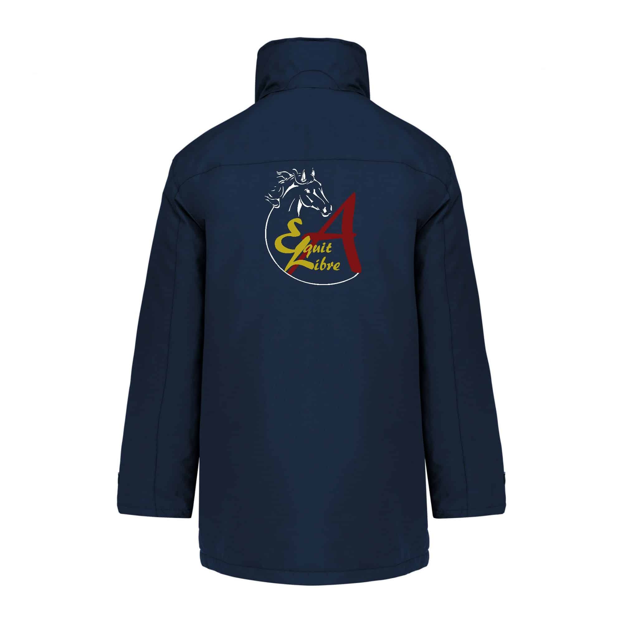 Parka (femme) - ASSOCIATION EQUIT LIBRE – Navy - K6108 – Image 3