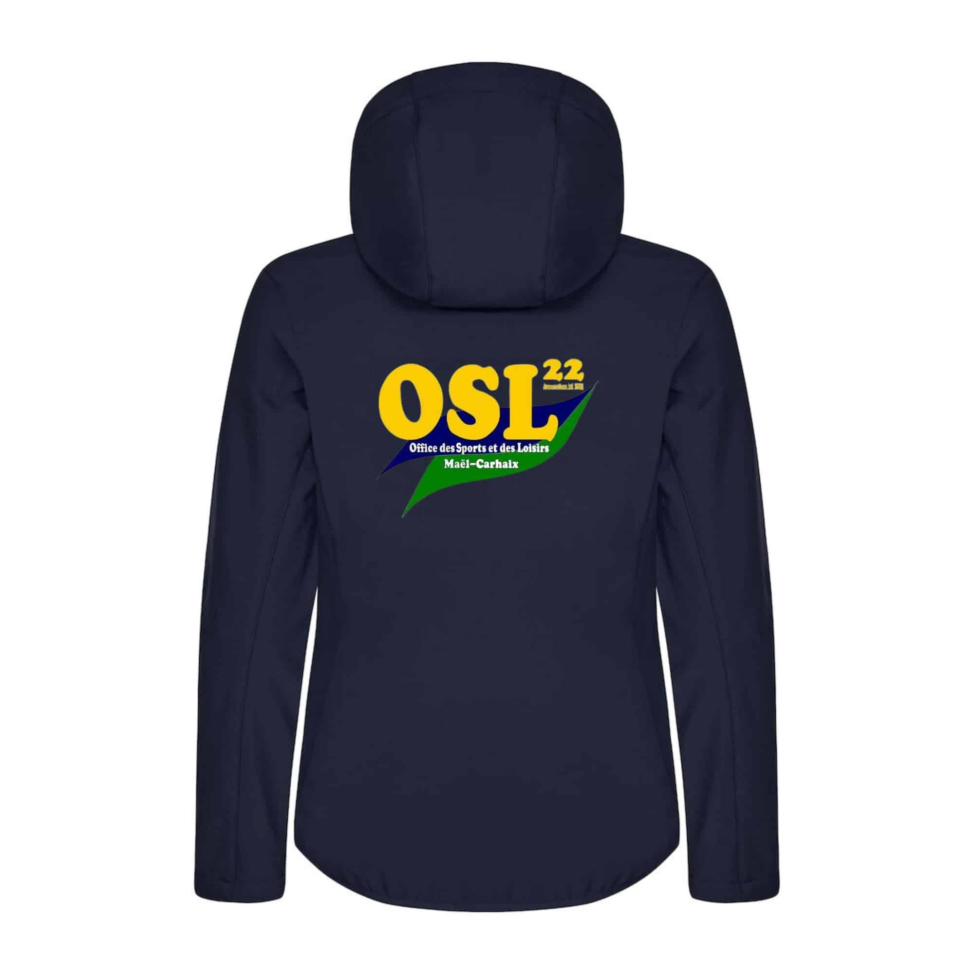 SOFTSHELL "Classic" (homme) - Office des Sports et des Loisirs - Navy - 0200912 – Image 3