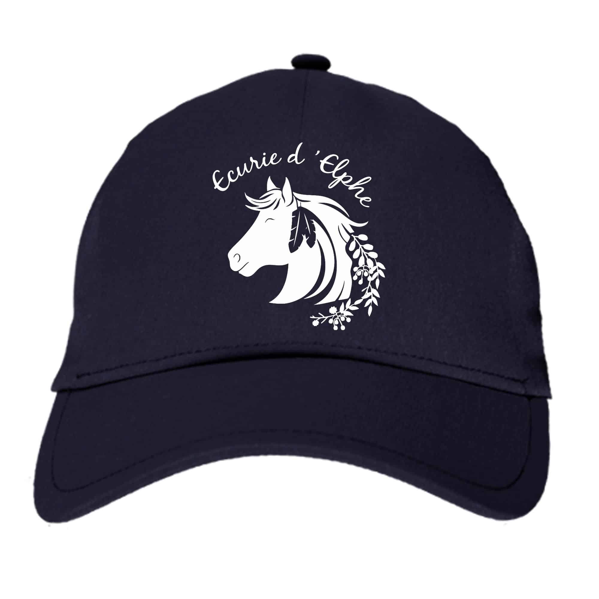 CASQUETTE - Ecurie - Elevage d'Elphe - Navy - BF015