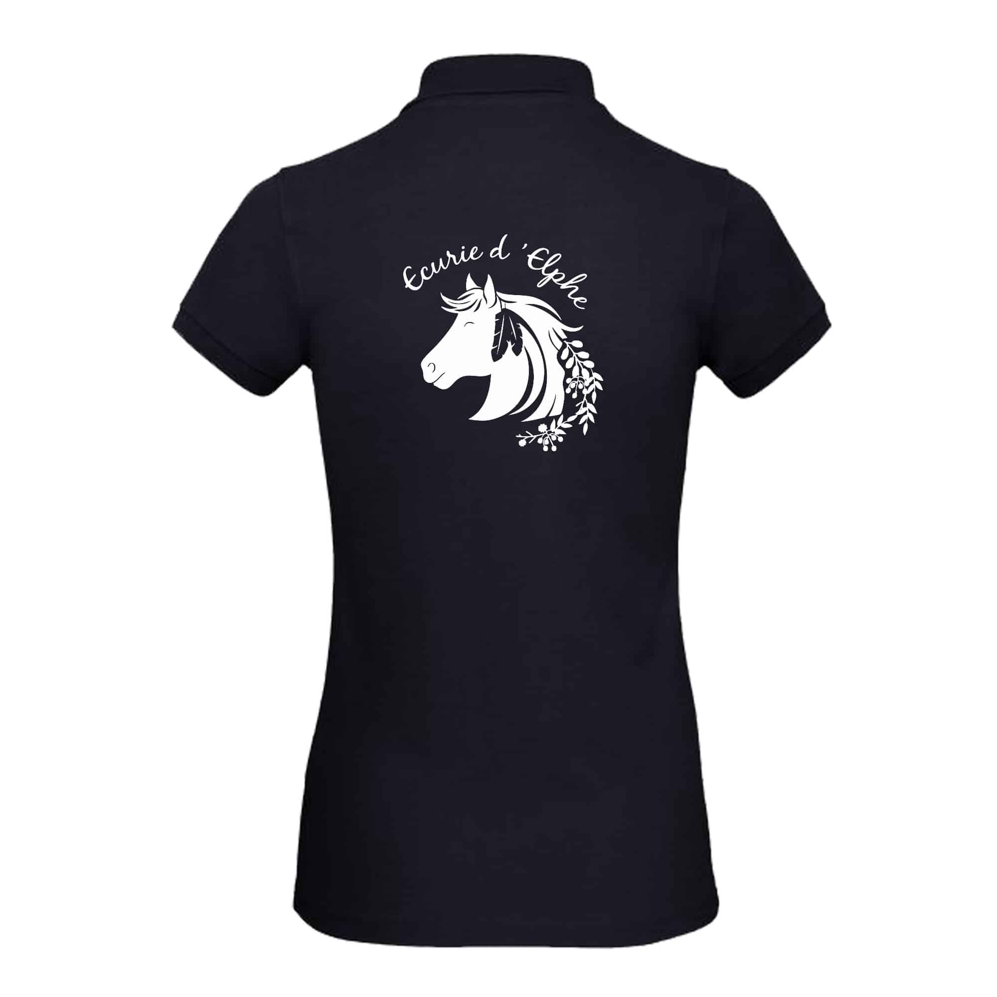POLO (femme) - Ecurie - Elevage d'Elphe - Navy - BCI1F – Image 3