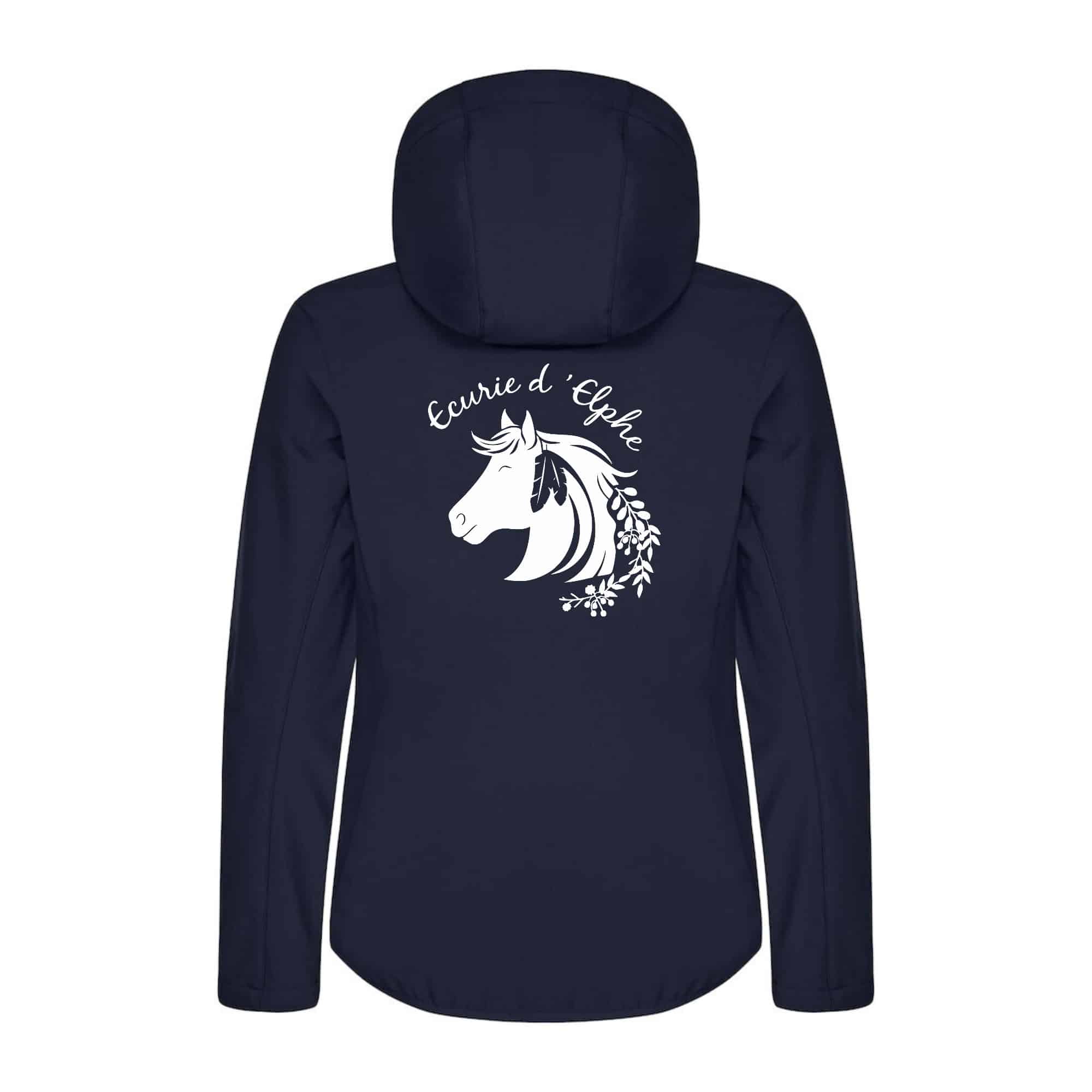 SOFTSHELL "Classic" (femme) - Ecurie - Elevage d'Elphe - Navy - 0200917 – Image 3