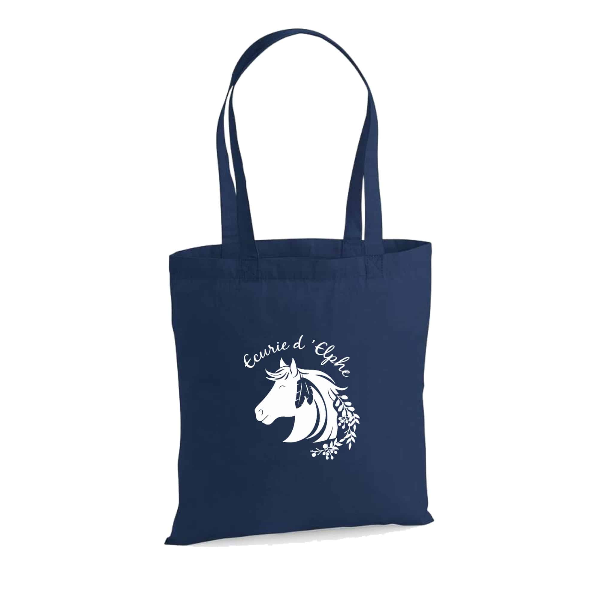 TOTE BAG - Ecurie - Elevage d'Elphe - Navy - WM101