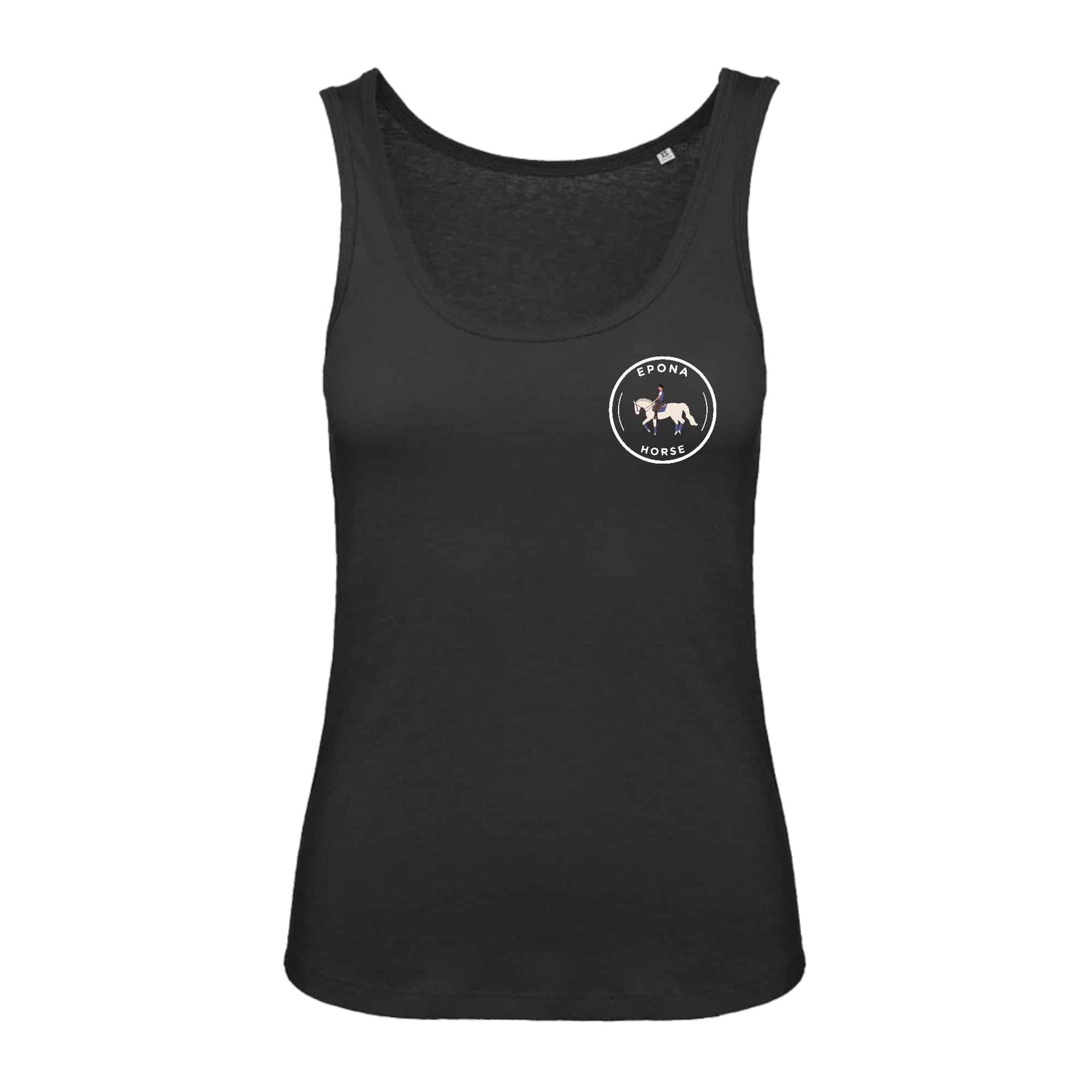 DEBARDEUR (femme) - Epona horse - Noir - BC073