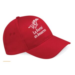 CASQUETTE - Centre Equestre de la Ferté sous Jouarre - Rouge - BF015