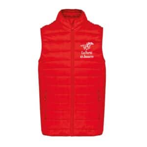 DOUDOUNE SANS MANCHES (enfant) - Centre Equestre de la Ferté sous Jouarre - Rouge - K6115