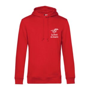 SWEAT A CAPUCHE (enfant) - Centre Equestre de la Ferté sous Jouarre - Rouge - K477