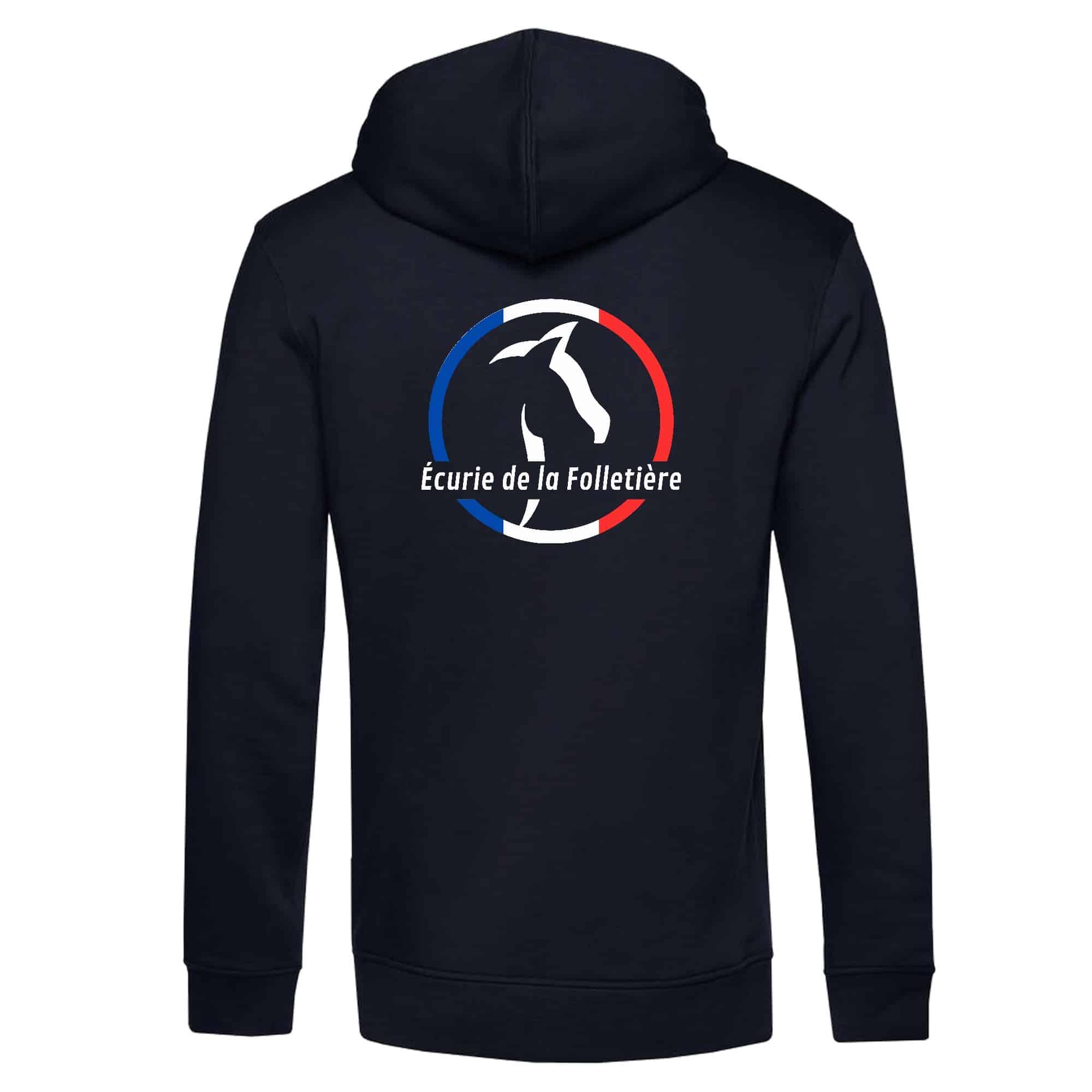 SWEAT A CAPUCHE (homme) - Ecurie de la folletiere - BCU33B – Image 5