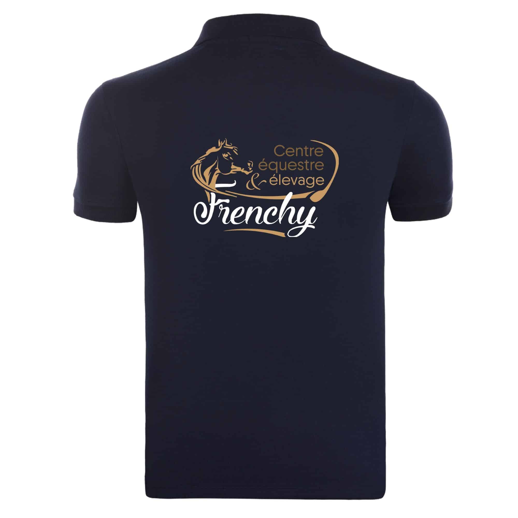 POLO (homme) - ELEVAGE FRENCHY - Navy - BCID1 – Image 3