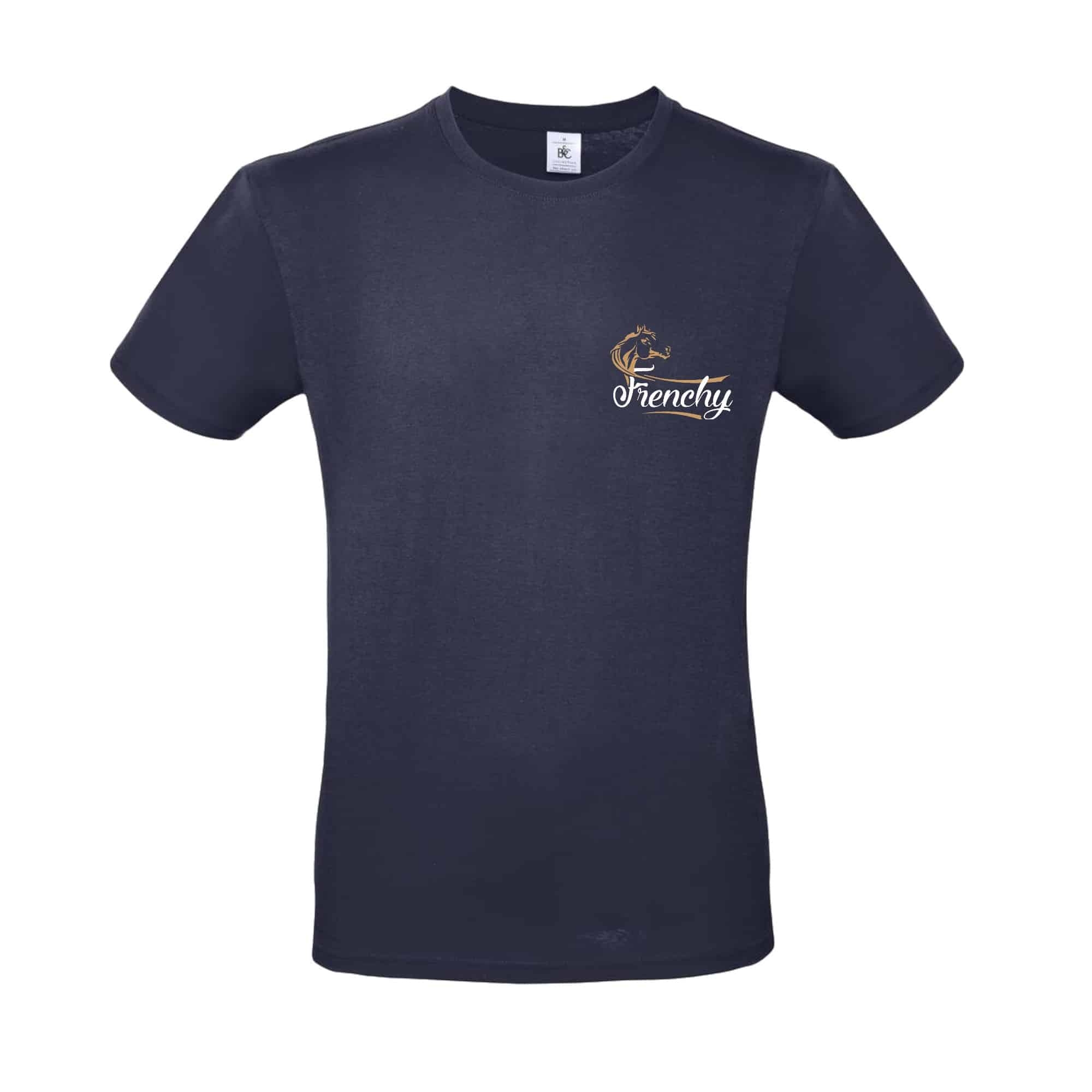 T-SHIRT (homme) - ELEVAGE FRENCHY - Navy - BC03T