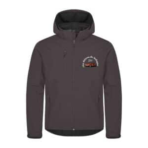 SOFTSHELL "Classic" (homme) - Les Rétros de Sologne - Gris Anthracite - 0200912