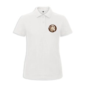 POLO (femme) - Gold ranch - Blanc - BCI1F