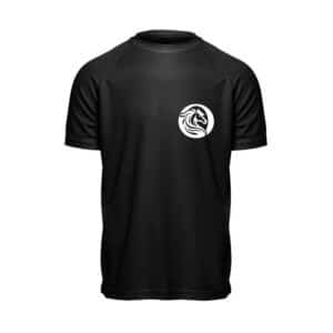 T-Shirt respirant (enfant) - Gold ranch - Noir - PK142