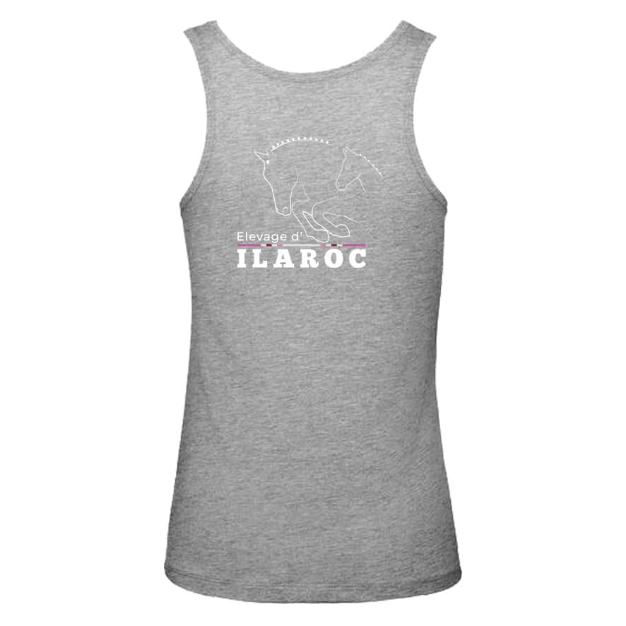 DEBARDEUR (femme) - SCEA les écuries de la papote - Gris chiné - BC073 – Image 3