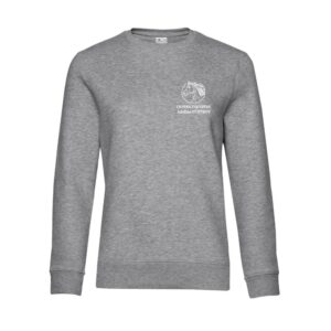 SWEAT COL ROND (enfant) - CENTRE EQUESTRE ADELINE GUFFROY – Gris chiné - ID332K