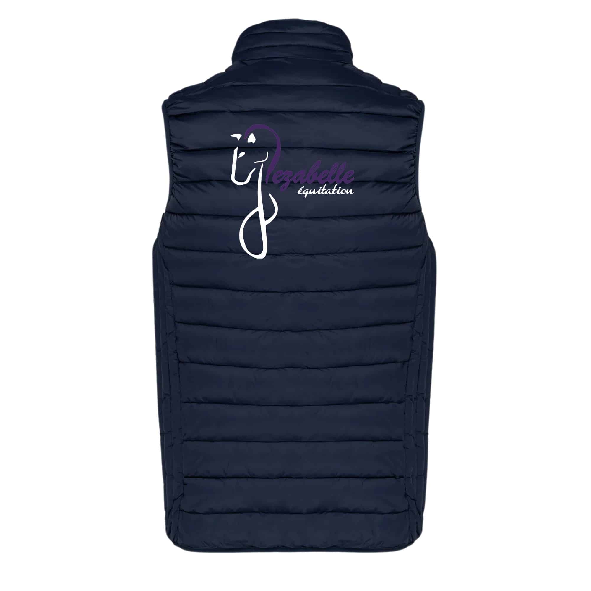 DOUDOUNE SANS MANCHES (enfant) - Jezabelle équitation – Navy - K6115 – Image 3