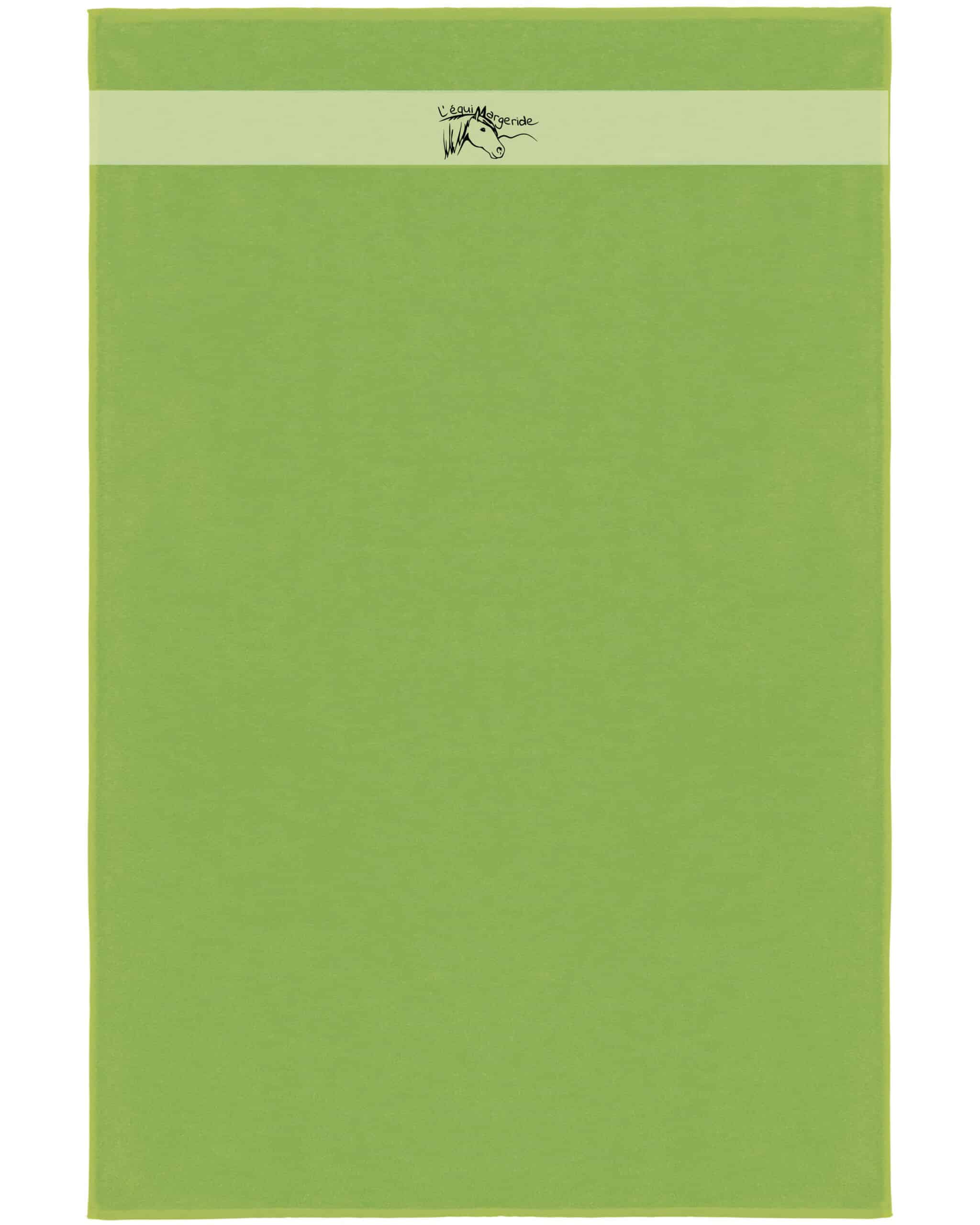 Serviette de plage - L’Equimargeride - Lime - K118