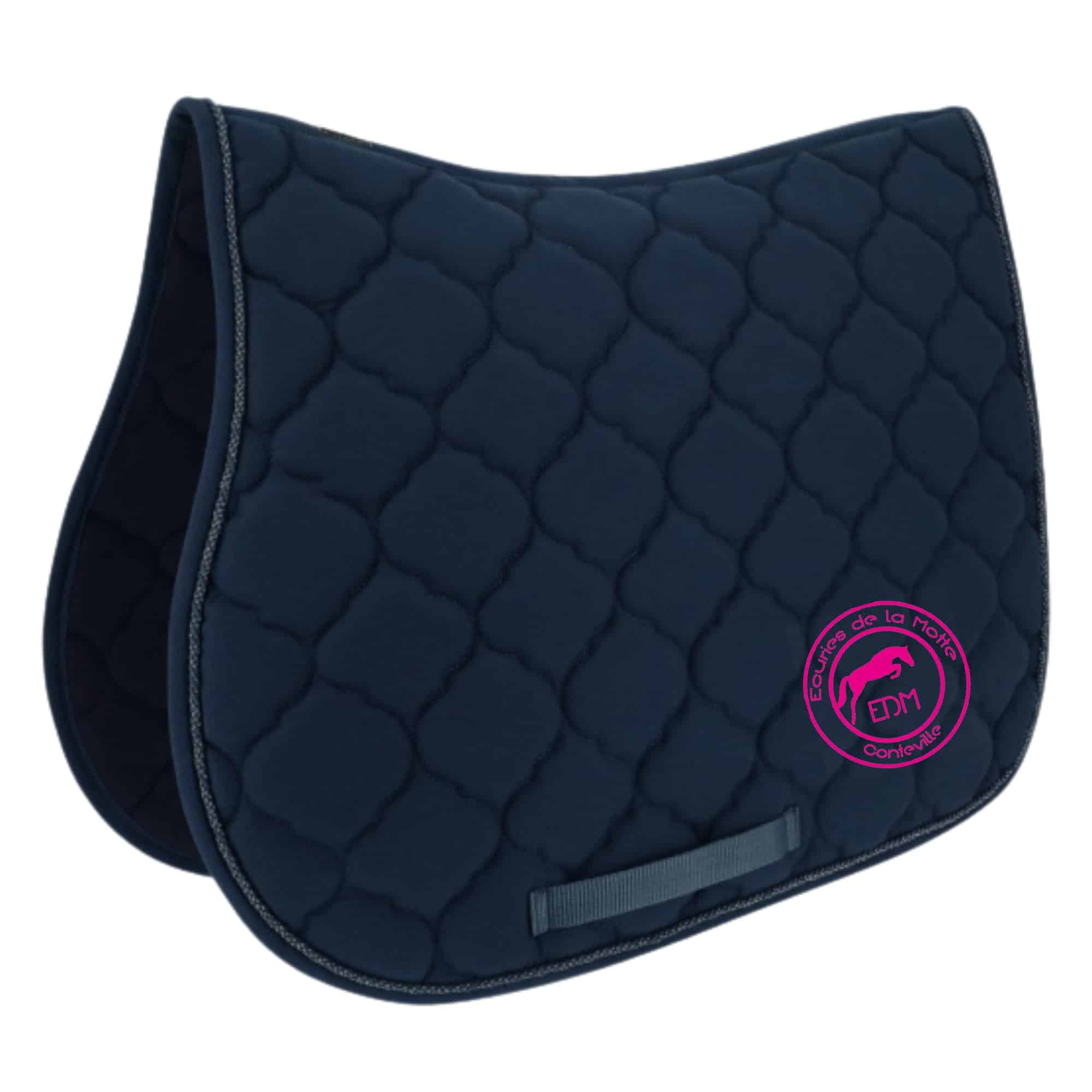 TAPIS RIDING WORLD - ECURIES DE LA MOTTE (62) - Navy - 20453